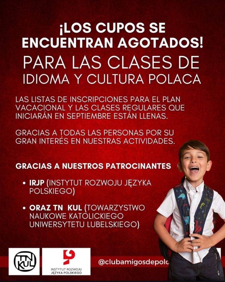 ¡CUPOS AGOTADOS!